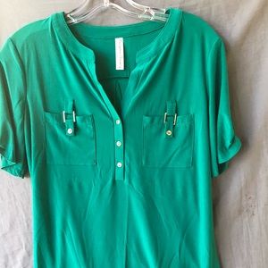 Emerald Green Blouse